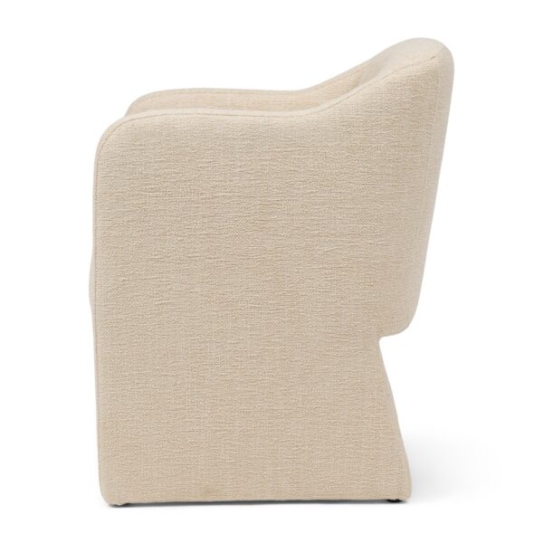 Napoli Dining Armchair Beige, Esszimmerstuhl Sessel – Bild 8
