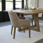 Whistler Dining Armchair, Montmartre Weave Warm Mushroom, Esszimmerstuhl â Bild 4