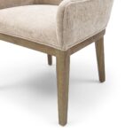 Whistler Dining Armchair, Montmartre Weave Natural Linen, Esszimmerstuhl â Bild 6