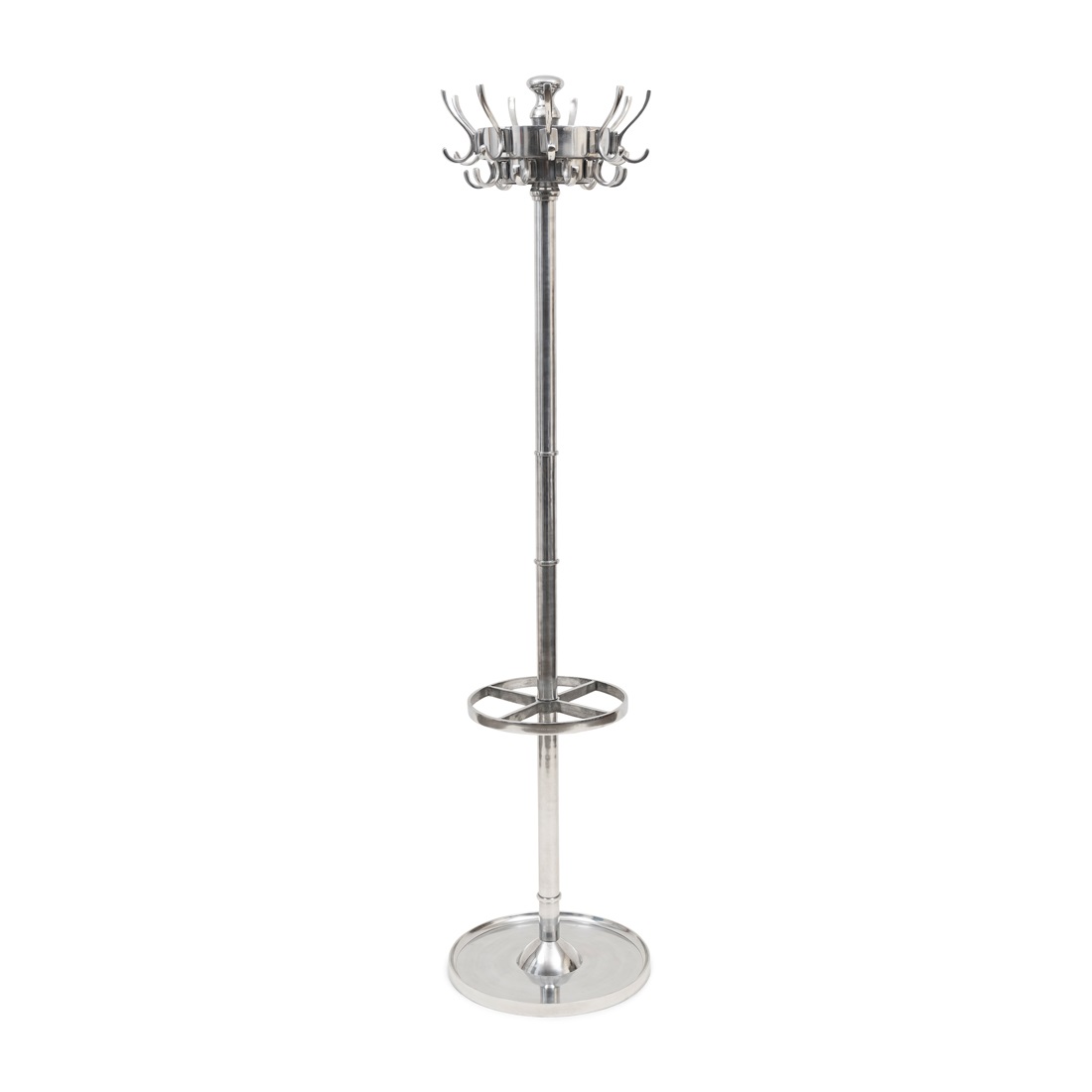 80AF4AC06E04938416B729BA9D434863711DD2F2 New York Coat Rack silver, Garderobenständer – Bild 1