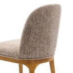 Rozzano Dining Chair, Tweed, Liver Grey, Esszimmerstuhl – Bild 4