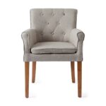 La Scala Dining Armchair, Linen Flax, Esszimmerstuhl