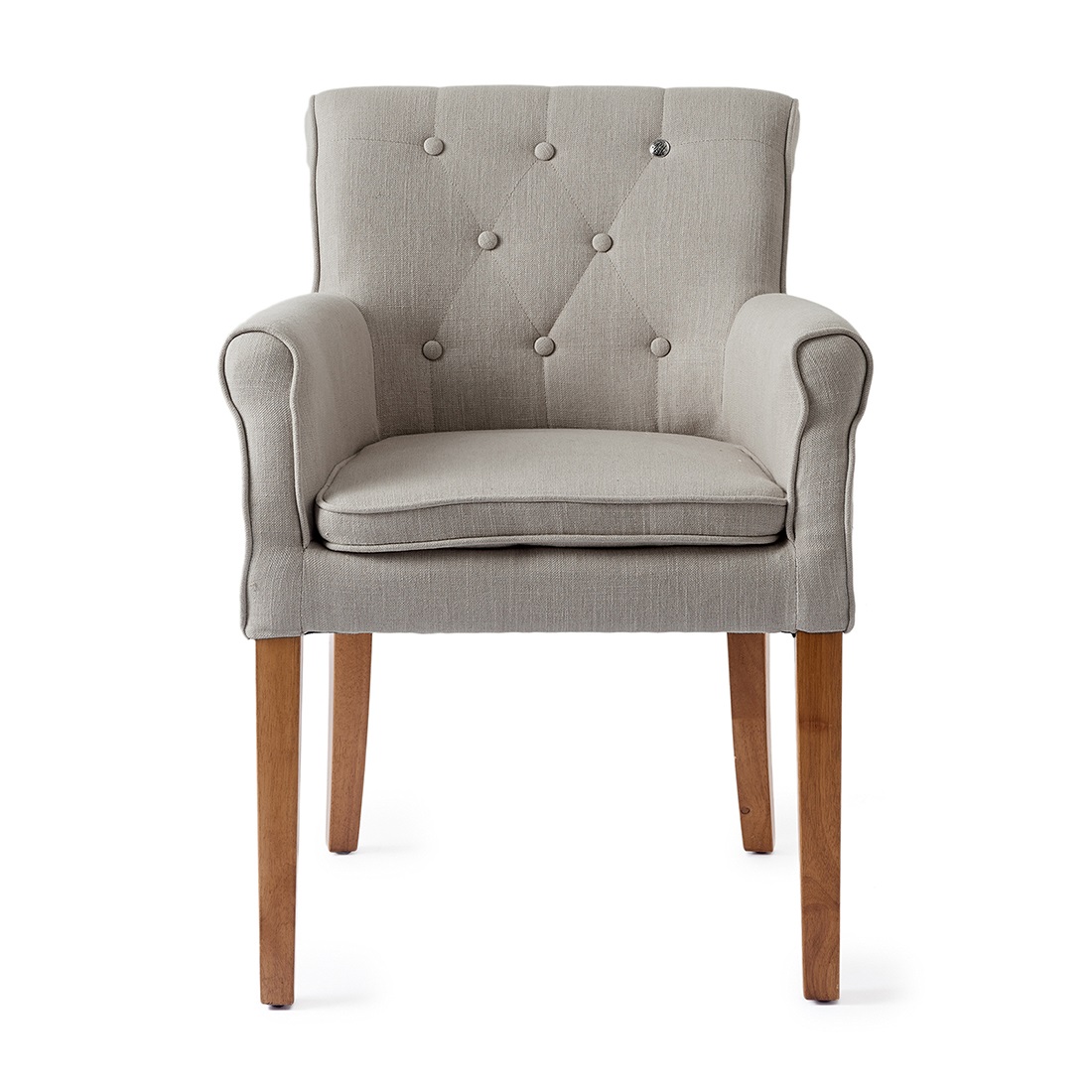 83304B7247FCB01FF6F8F475CF64C105D8FBA8C6 La Scala Dining Armchair, Linen Flax, Esszimmerstuhl â Bild 1