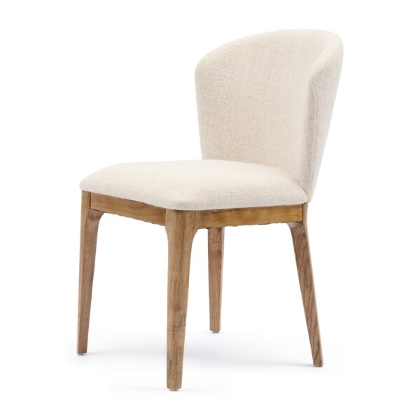 Savoy Dining Chair, Rich Tweed Antique White, Esszimmerstuhl – Bild 8