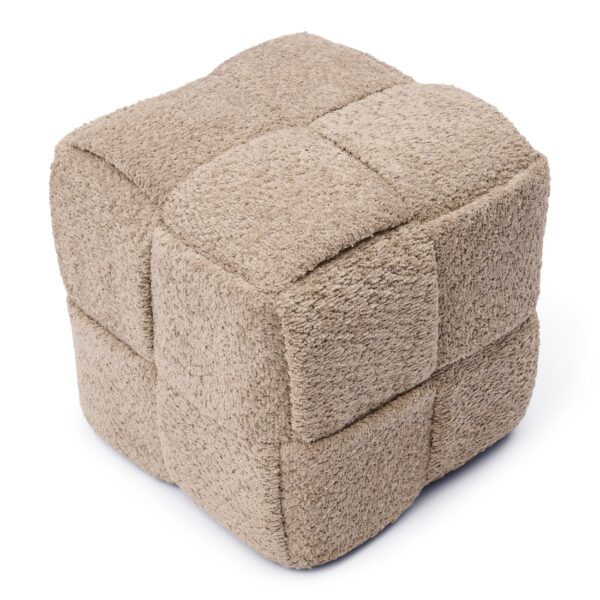Qbic Stool 40x45, Manhattan Weave Soft Walnut, Fußhocker braun – Bild 5