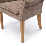 La Scala Dining Armchair, Montmartre Weave Warm Mushroom, Esszimmerstuhl â Bild 5