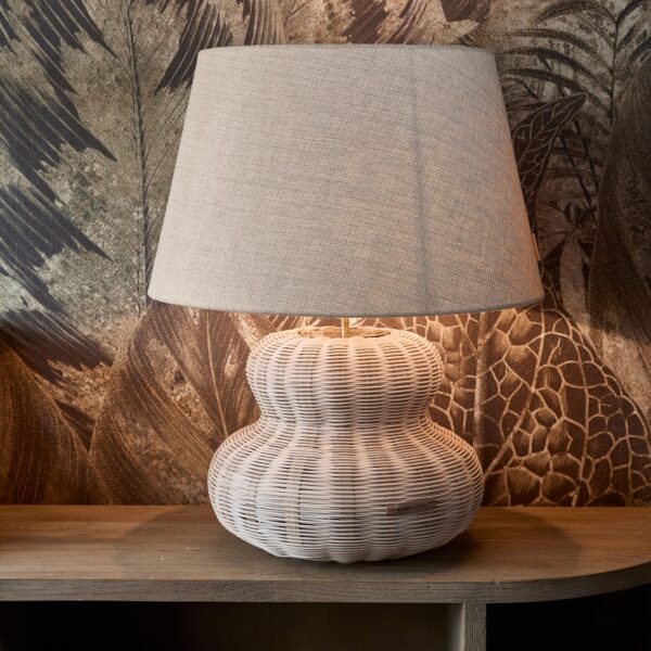 Valenton Rattan Table Lamp, Tischleuchte – Bild 2