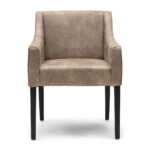 Savile Row DAC Pel Leder Camel, Esszimmerstuhl