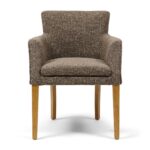 Waverly Dining Armchair, Mountain Weave Lush Brown, Esszimmerstuhl