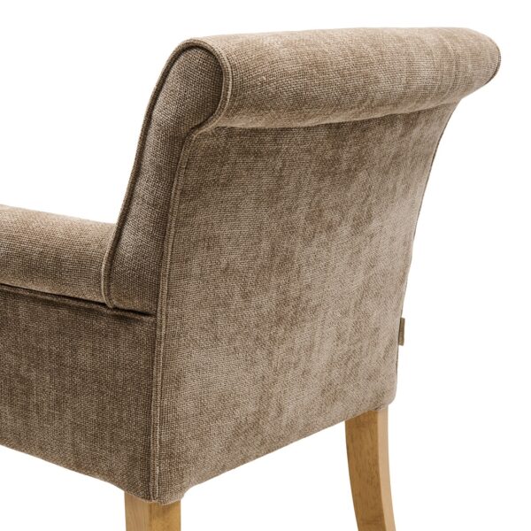La Scala Dining Armchair, Montmartre Weave Warm Mushroom, Esszimmerstuhl – Bild 2