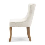 George Dining Chair, rich tweed, antique white, Esszimmerstuhl – Bild 4