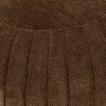 Paris Footstool, Vintage Jaquard Grime Brown, Fußhocker braun – Bild 4