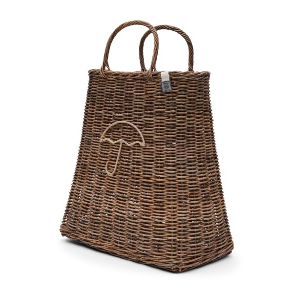 Rustic Rattan Umbrella Bag, Schirmständer – Bild 3
