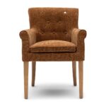 La Scala Dinning Armchair Montmartre Weave Maroon Brown, Esszimmerstuhl