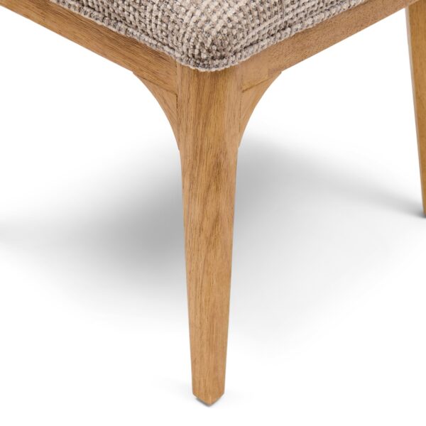 Rozzano Dining Chair, Tweed, Liver Grey, Esszimmerstuhl – Bild 5