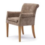 La Scala Dining Armchair, Montmartre Weave Warm Mushroom, Esszimmerstuhl â Bild 7
