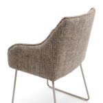 High Line Park Dining Armchair, Tweed, Liver Grey, Esszimmerstuhl – Bild 2