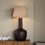 Tribeca Floor Lamp brass 84cm, Tischleuchte Metall – Bild 2