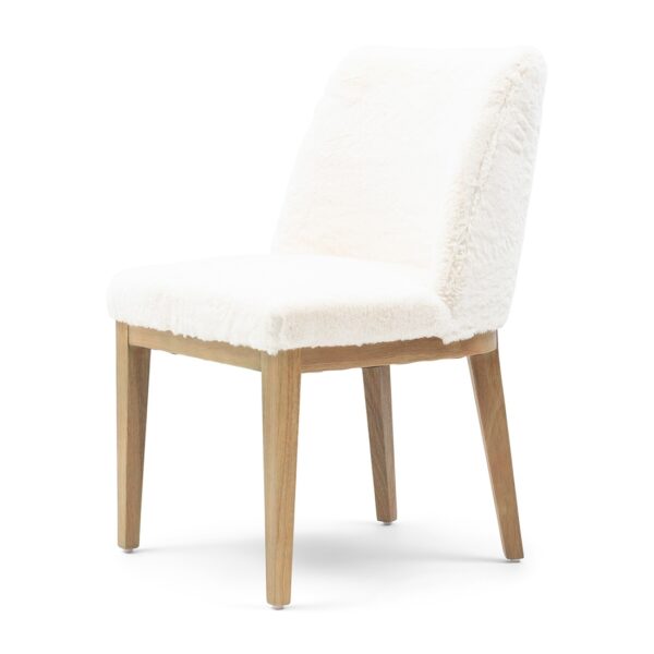 Whistler Dining Chair, Faux Fur Snow, Esszimmerstuhl – Bild 7