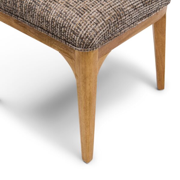 Rozzano Dining Chair, Tweed, Sepia Brown, Esszimmerstuhl – Bild 5