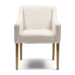 Savile Row Dining Armchair, Flanders Flax, Esszimmerstuhl
