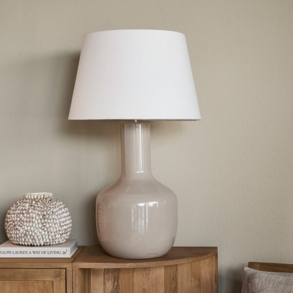 Tribeca Floor Lamp flax 62cm, Tischleuchte Metall – Bild 2