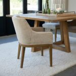 Whistler Dining Armchair, Montmartre Weave Natural Linen, Esszimmerstuhl â Bild 8