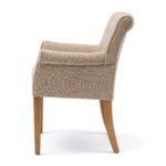 La Scala Dining Armchair, Montmartre Weave Natural Linen, Esszimmerstuhl â Bild 6