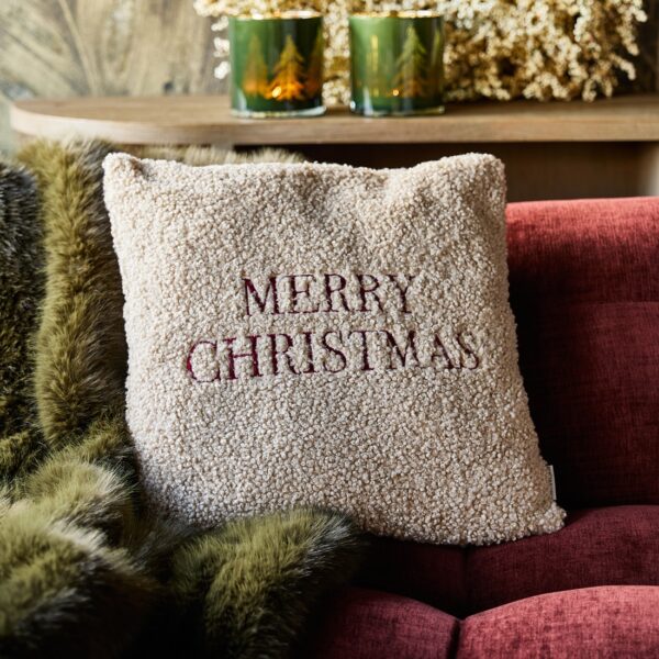 Merry Christmas Pillow Cover 50x50, Kissenbezug – Bild 3