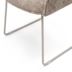 High Line Park Dining Armchair, Tweed, Liver Grey, Esszimmerstuhl – Bild 4