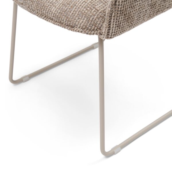 High Line Park Dining Armchair, Tweed, Liver Grey, Esszimmerstuhl – Bild 4
