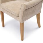 La Scala Dining Armchair, Montmartre Weave Natural Linen, Esszimmerstuhl â Bild 5