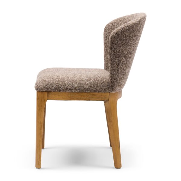 Savoy Dining Chair, Rich Tweed, Mochaccino Brown, Esszimmerstuhl – Bild 5