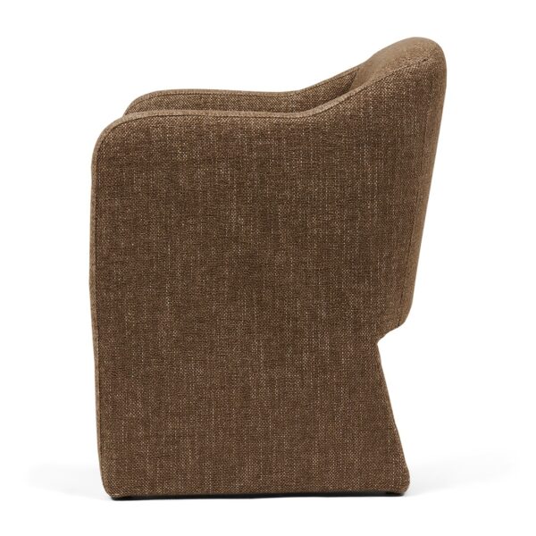 Napoli Dining Armchair Brown, Esszimmerstuhl Sessel – Bild 4