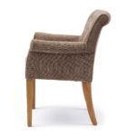 La Scala Dining Armchair, Montmartre Weave Warm Mushroom, Esszimmerstuhl â Bild 6