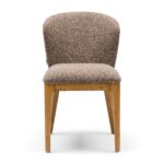 Savoy Dining Chair, Rich Tweed, Mochaccino Brown, Esszimmerstuhl