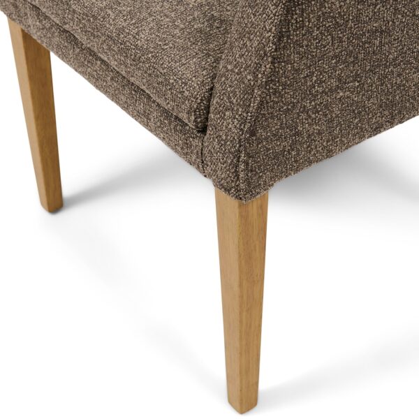 Waverly Dining Armchair, Mountain Weave Lush Brown, Esszimmerstuhl – Bild 4