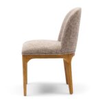 Rozzano Dining Chair, Tweed, Liver Grey, Esszimmerstuhl – Bild 6