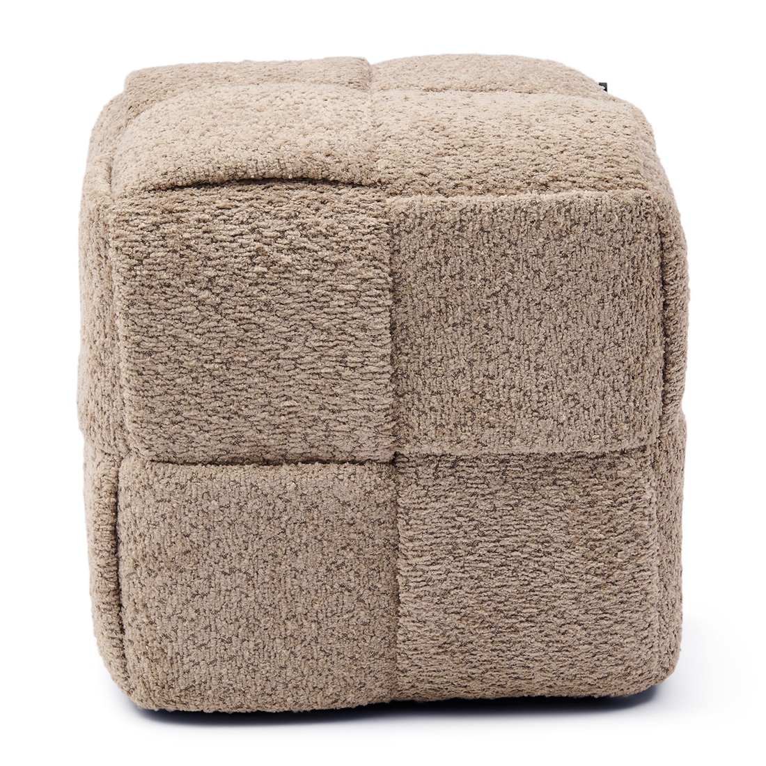 E86F61B98DD954310708354E0372597818EB0FFD Qbic Stool 40x45, Manhattan Weave Soft Walnut, Fußhocker braun – Bild 1