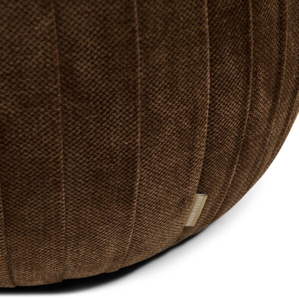 Paris Footstool, Vintage Jaquard Grime Brown, Fußhocker braun – Bild 6
