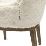 Whistler Dining Armchair, Faux Fur Snow, Esszimmerstuhl â Bild 11