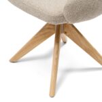 Burlington Swivel Dining Armchair, Mountain Weave, Dune Sand, Esszimmerstuhl â Bild 3