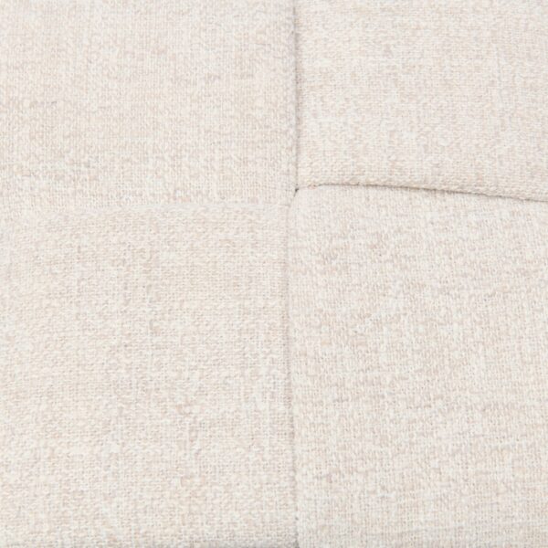 Qbic Stool 40x45, Rich Tweed Antique White, Fußhocker beige – Bild 3