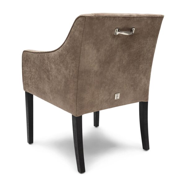 Savile Row DAC Pel Leder Camel, Esszimmerstuhl – Bild 5