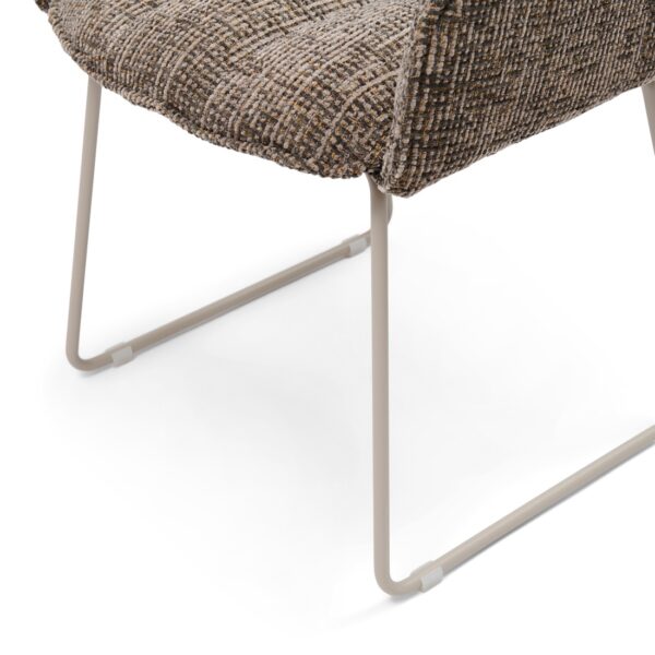 High Line Park Dining Armchair, Tweed, Sepia Brown, Esszimmerstuhl – Bild 4