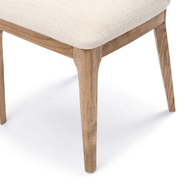 Savoy Dining Chair, Rich Tweed Antique White, Esszimmerstuhl – Bild 6