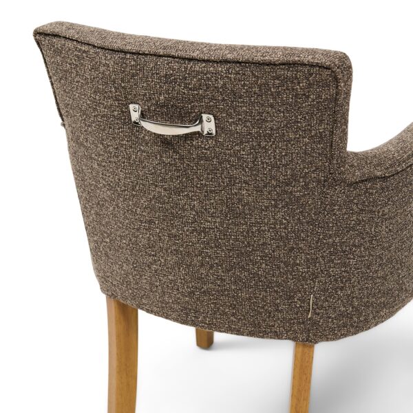 Waverly Dining Armchair, Mountain Weave Lush Brown, Esszimmerstuhl – Bild 6