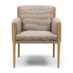 Le Mans Dining Armchair, Structured Weave, Classic Taupe, Esszimmerstuhl
