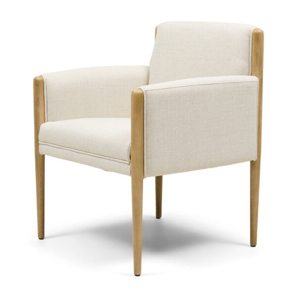 Le Mans Dining Armchair, Structured Weave, Classic Beige, Esszimmerstuhl – Bild 4