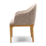 Rozzano Dining Armchair, Tweed, Liver Grey, Esszimmerstuhl â Bild 5